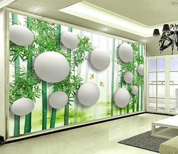 3D Bamboo Forest 325 Wallpaper AJ Wallpaper 