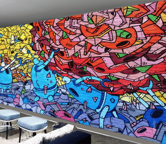 3D Painting Robot 031 Wallpaper AJ Wallpaper 