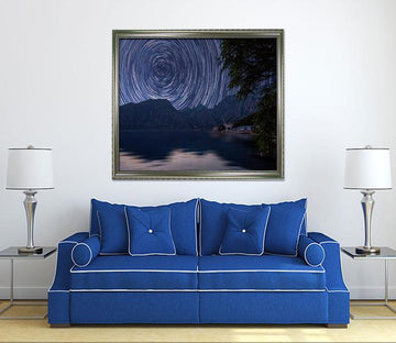3D Star Vortex 036 Fake Framed Print Painting Wallpaper AJ Creativity Home 
