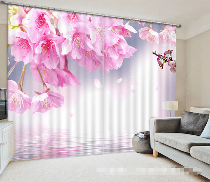 3D Pure Flowers 1281 Curtains Drapes Wallpaper AJ Wallpaper 