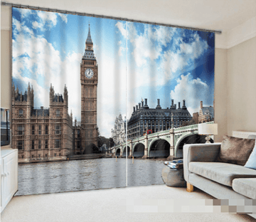 3D London Scenery 1175 Curtains Drapes Wallpaper AJ Wallpaper 