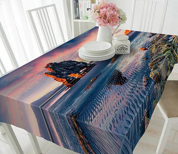 3D Lake Stone Mountain 619 Tablecloths Wallpaper AJ Wallpaper 