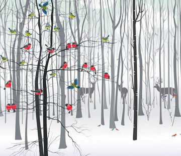 Bare Forest Wallpaper AJ Wallpaper 