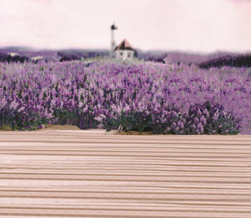 Purple Flowers Field 4 Wallpaper AJ Wallpaper 