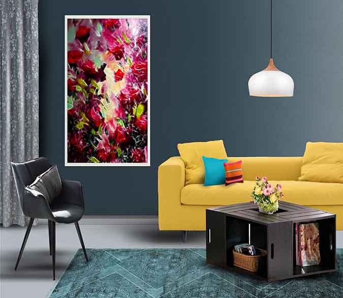 3D Beautiful Flower 146 Fake Framed Print Painting Wallpaper AJ Creativity Home 