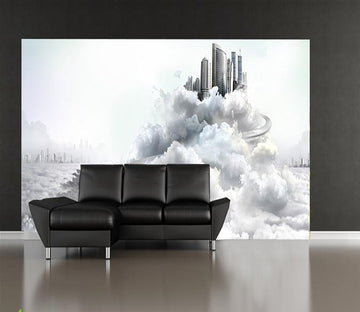 3D Cloud Building 626 Wallpaper AJ Wallpaper 