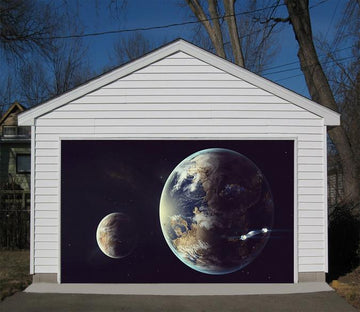 3D Space Planets 262 Garage Door Mural Wallpaper AJ Wallpaper 