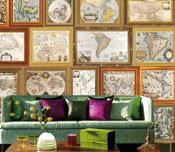 World Maps Wallpaper AJ Wallpaper 