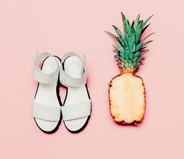 Pineapple And Shoes Wallpaper AJ Wallpaper 