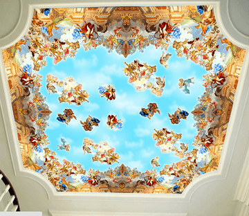 Angels Roof Sky Wallpaper AJ Wallpaper 