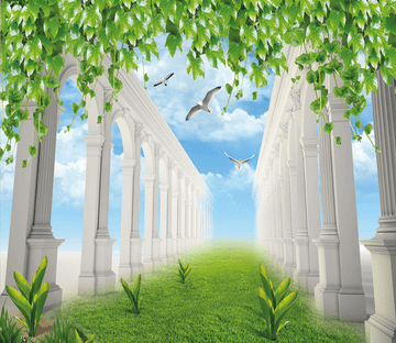 Birds Corridor Wallpaper AJ Wallpaper 
