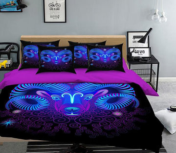 3D Aries 304 Bed Pillowcases Quilt Wallpaper AJ Wallpaper 