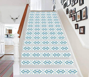 3D Connected Pattern 1656 Stair Risers Wallpaper AJ Wallpaper 