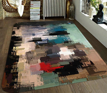 3D Abstract Oil Painting 70 Non Slip Rug Mat Mat AJ Creativity Home 