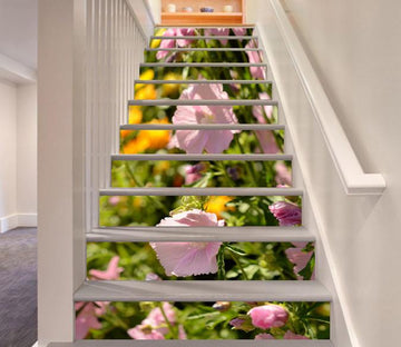 3D Fresh Flowers 121 Stair Risers Wallpaper AJ Wallpaper 