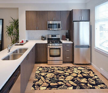 3D Mottled Stones 500 Kitchen Mat Floor Mural Wallpaper AJ Wallpaper 