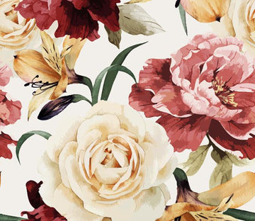 Colored Blossoms 1 Wallpaper AJ Wallpaper 