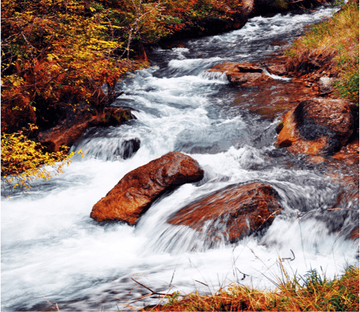 3D Stream Big Stones Floor Mural Wallpaper AJ Wallpaper 2 