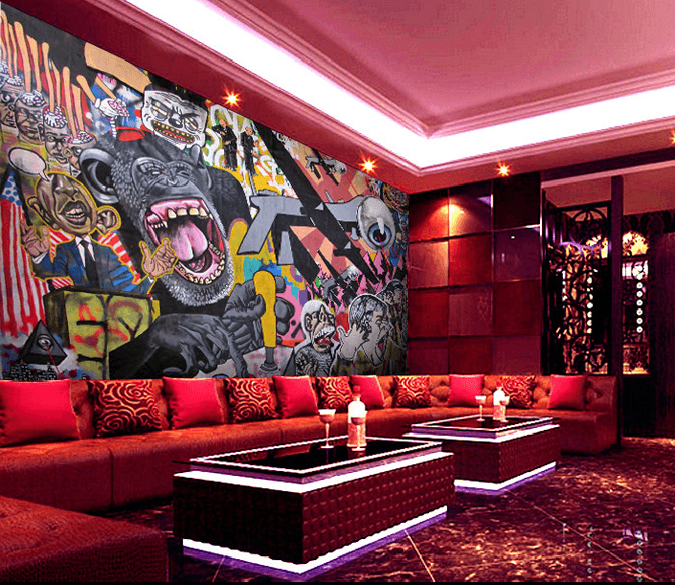 Clever Monkey Wallpaper AJ Wallpaper 2 