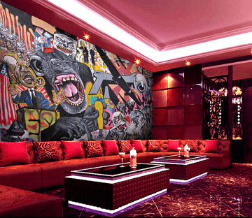 Clever Monkey Wallpaper AJ Wallpaper 2 