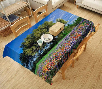 3D Flowers Trees 118 Tablecloths Wallpaper AJ Wallpaper 