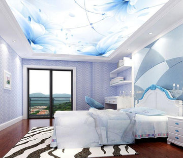 Flowers Lines Wallpaper AJ Wallpaper 