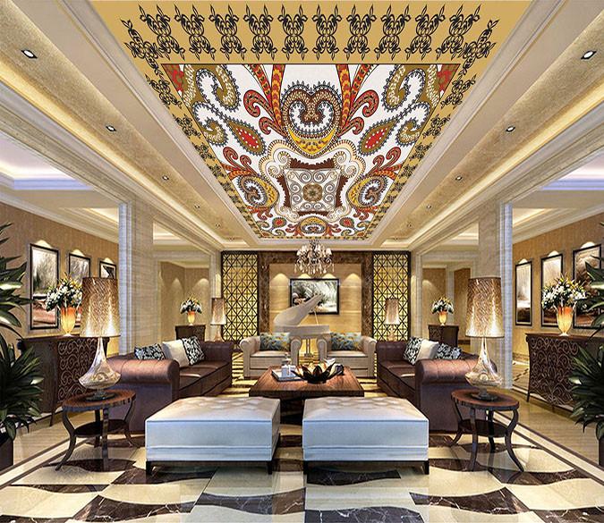 Vintage Metal Patterns Wallpaper AJ Wallpaper 