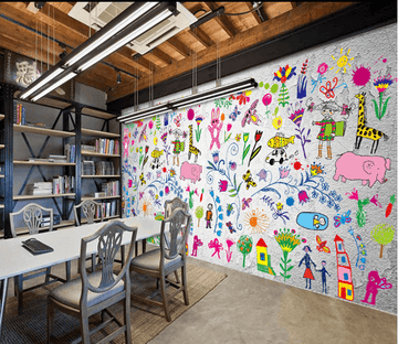 Lovely Graffiti Patterns Wallpaper AJ Wallpaper 