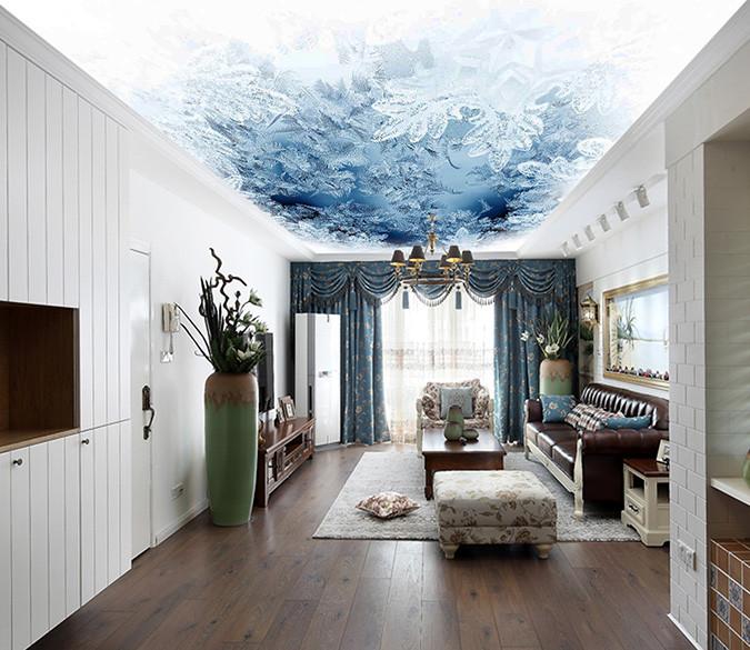 Frozen Leaves Wallpaper AJ Wallpaper 