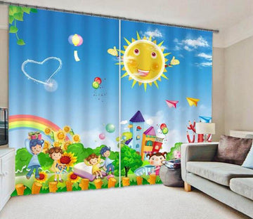 3D Children Childhood 860 Curtains Drapes Wallpaper AJ Wallpaper 
