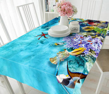 3D Ocean Floor 779 Tablecloths Wallpaper AJ Wallpaper 