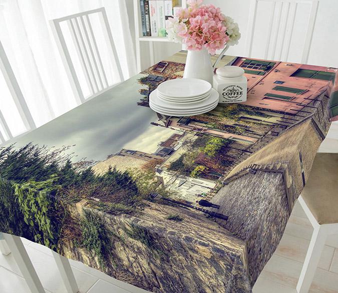 3D Town Road 587 Tablecloths Wallpaper AJ Wallpaper 