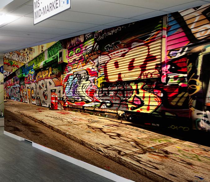 3D Facade Painting 164 Wallpaper AJ Wallpaper 