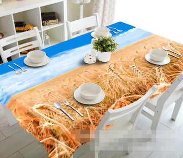 3D Vast Wheat Field 940 Tablecloths Wallpaper AJ Wallpaper 