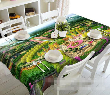 3D Beautiful Garden 917 Tablecloths Wallpaper AJ Wallpaper 