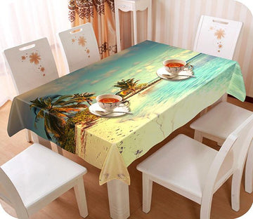 3D Shining Beach 737 Tablecloths Wallpaper AJ Wallpaper 