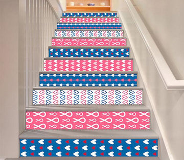 3D Romantic Pattern 1696 Stair Risers Wallpaper AJ Wallpaper 