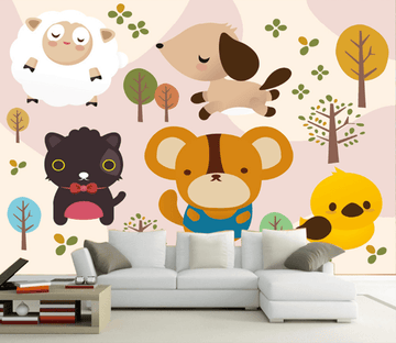 3D Pretty Cute Animals Wallpaper AJ Wallpaper 
