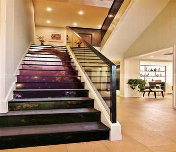 3D Beautiful Tree 41 Stair Risers Wallpaper AJ Wallpaper 
