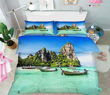 3D Sea Scenery 78 Bed Pillowcases Quilt Wallpaper AJ Wallpaper 