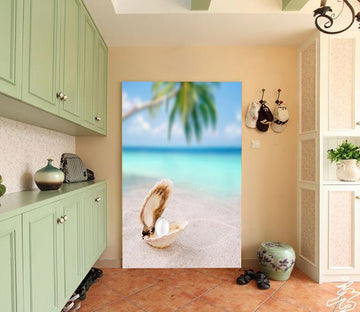 3D Shell Pearl 622 Wallpaper AJ Wallpaper 