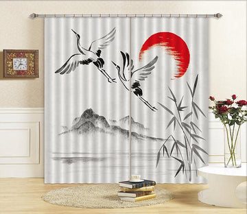 3D Flying Birds 562 Curtains Drapes Wallpaper AJ Wallpaper 