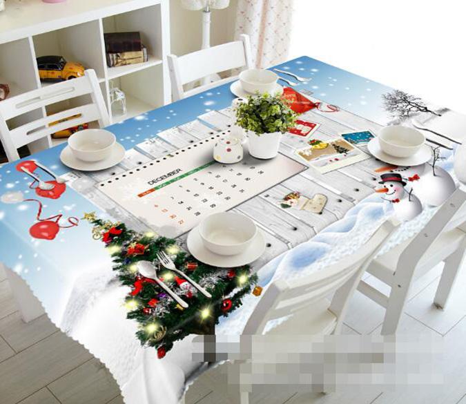 3D Christmas 1452 Tablecloths Wallpaper AJ Wallpaper 