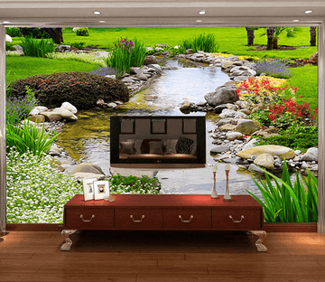 Beautiful Stream Wallpaper AJ Wallpaper 