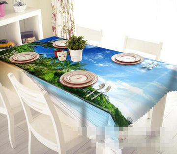 3D Beautiful Beach 1321 Tablecloths Wallpaper AJ Wallpaper 