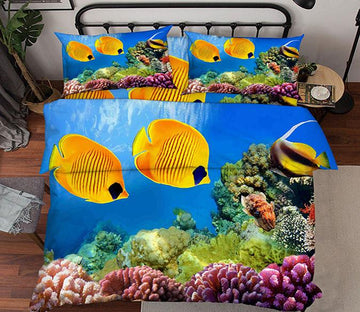3D Bright Ocean World 115 Bed Pillowcases Quilt Wallpaper AJ Wallpaper 