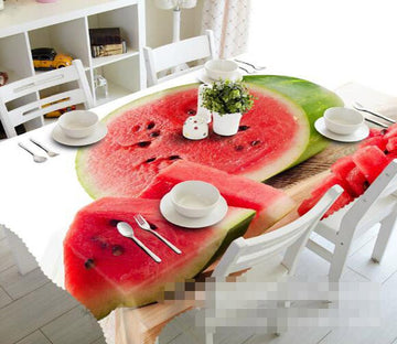 3D Watermelon 868 Tablecloths Wallpaper AJ Wallpaper 