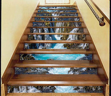 3D Beautiful River 1114 Stair Risers Wallpaper AJ Wallpaper 