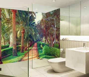 3D Park Green Trees 77 Bathroom Wallpaper Wallpaper AJ Wallpaper 