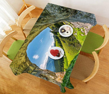 3D Cave Scenery 314 Tablecloths Wallpaper AJ Wallpaper 